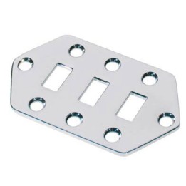 Acquista BOSTON CP-JG1-C PIASTRINA PER SELETTORE CHITARRA ELETTRICA, MODELLO JAG, CROMATO online | Merula Strumenti Musicali