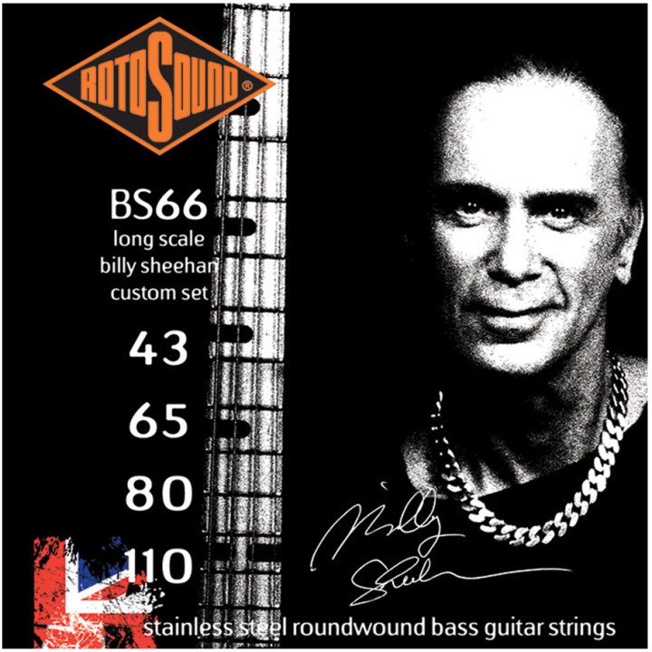 Acquista ROTOSOUND Bs66 Swing Bass 66 Muta B. Sheehan Signature Set 43-110 online | Merula Strumenti Musicali