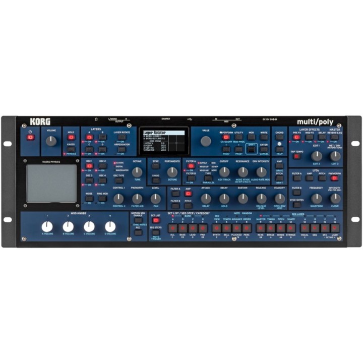 korg multipoly m sintetizzatore digitale