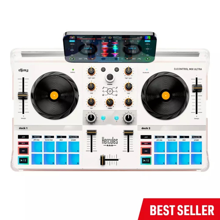 Acquista HERCULES DJ DJCONTROL MIX ULTRA HERCULES 4780942 online | Merula Strumenti Musicali