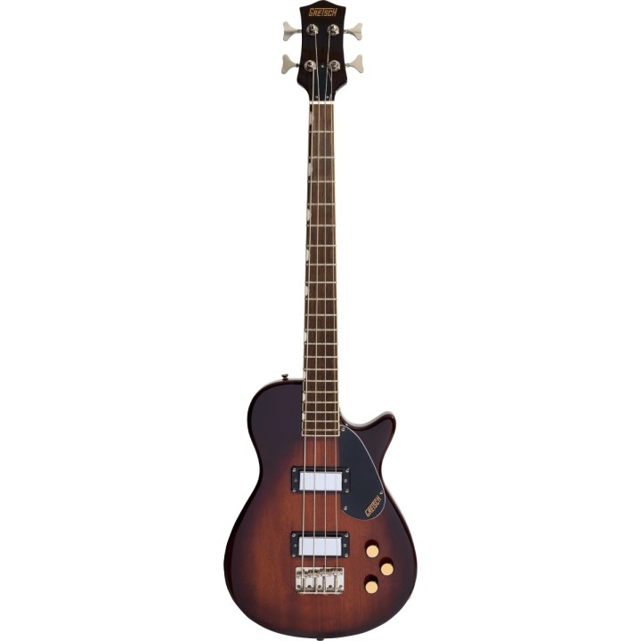 Gretsch Streamliner Jet Club Bass Single-Cut Havana Burst, Basso elettrico