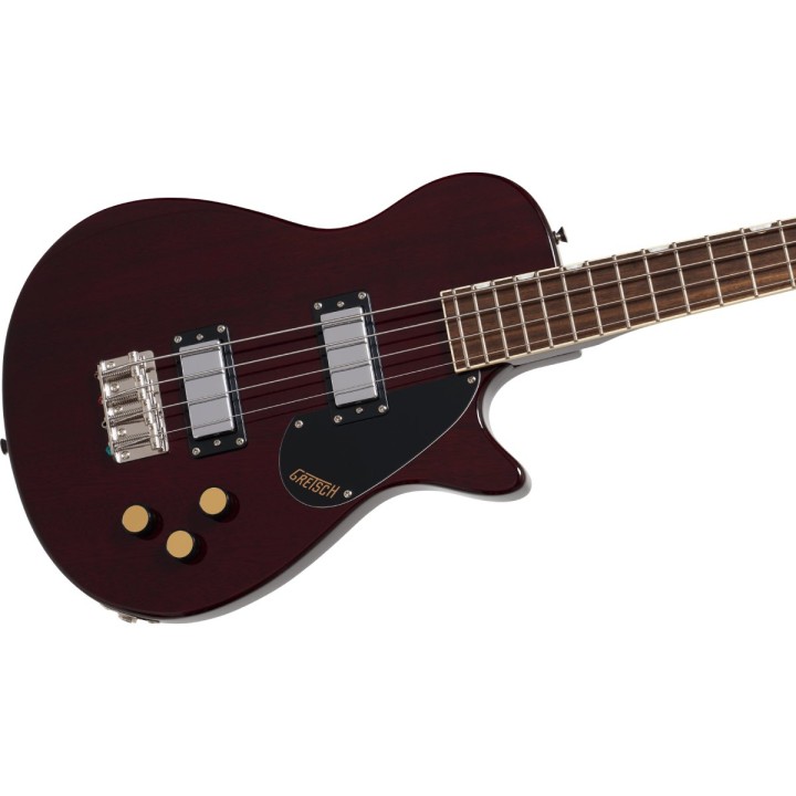 Gretsch Streamliner Jet Club Bass Single-Cut Walnut Stain, Basso elettrico