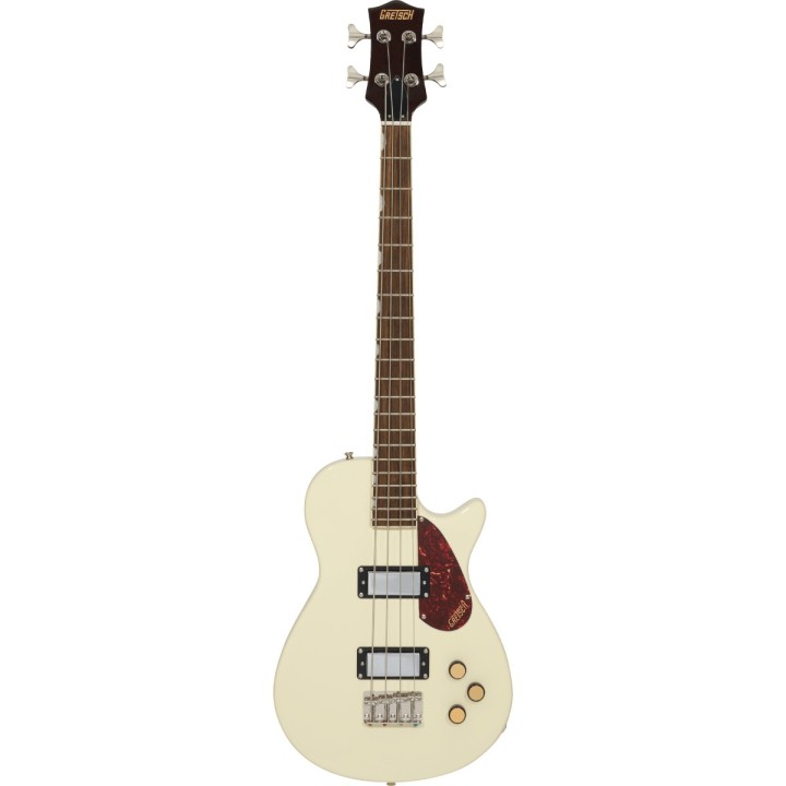 Gretsch Streamliner Jet Club Bass Single-Cut Vintage White, Basso elettrico