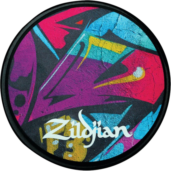 Acquista ZILDJIAN ZXPPGRA12 PAD ALLENAMENTO 12" GRAFFITI online | Merula Strumenti Musicali