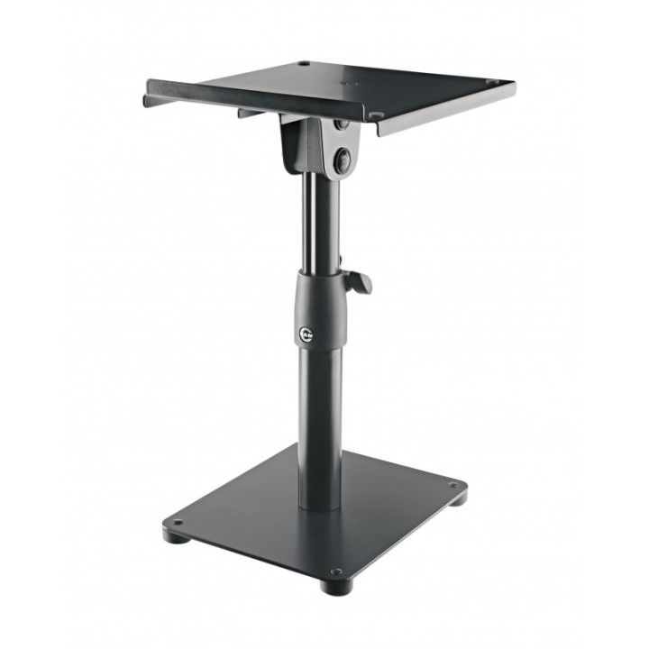 Acquista KONIG & MEYER 26776-000-55 TILTABLE DESKTOP MONITOR STAND BLACK 25 kg online | Merula Strumenti Musicali