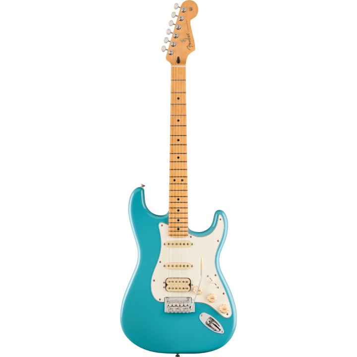 Fender Player II Stratocaster HSS Maple Fingerboard Aquatone Blue, Chitarra elettrica solid body