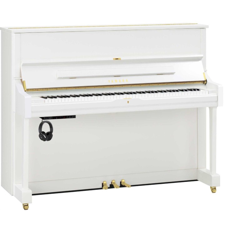 Yamaha U1 TA3 PWH, Pianoforte acustico verticale TransAcoustic