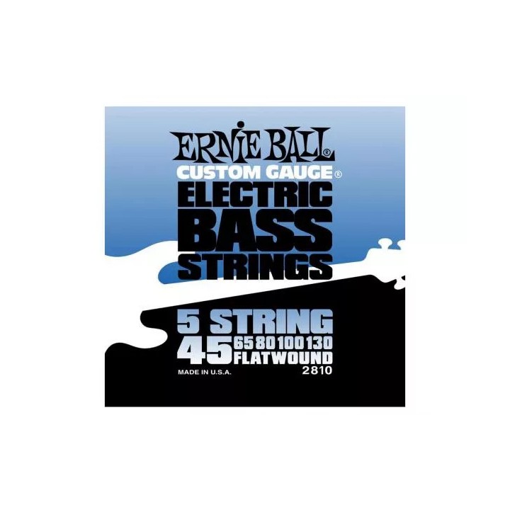 ERNIE BALL - 2810 Corde per basso  5 corde lisce