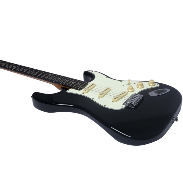 Eko ST-300 Black, chitarra elettrica solid body