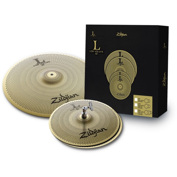 Acquista ZILDJIAN L80 LOW VOLUME PACK - LV38 online | Merula Strumenti Musicali