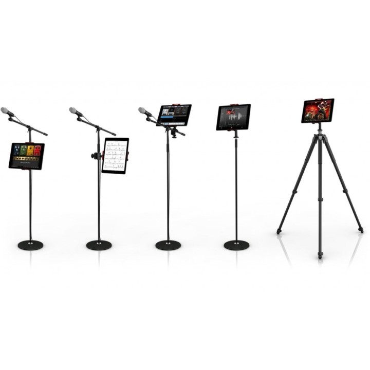 ik multimedia - iklip 3 supporto da asta per ipad e android
