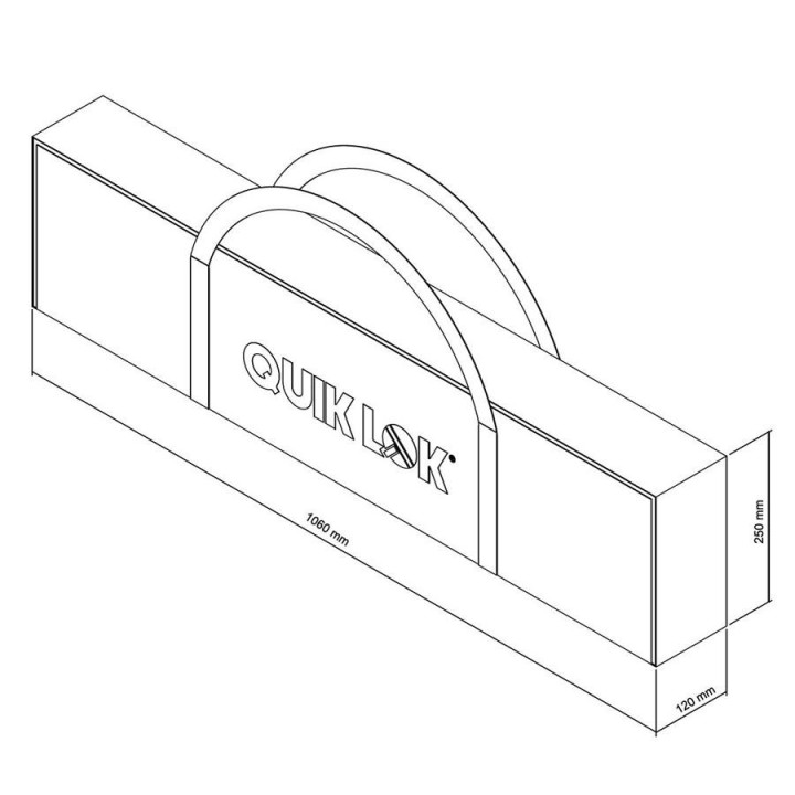 Acquista QUIKLOK CB/6-2 BORSA PER ACCESSORI online | Merula Strumenti Musicali