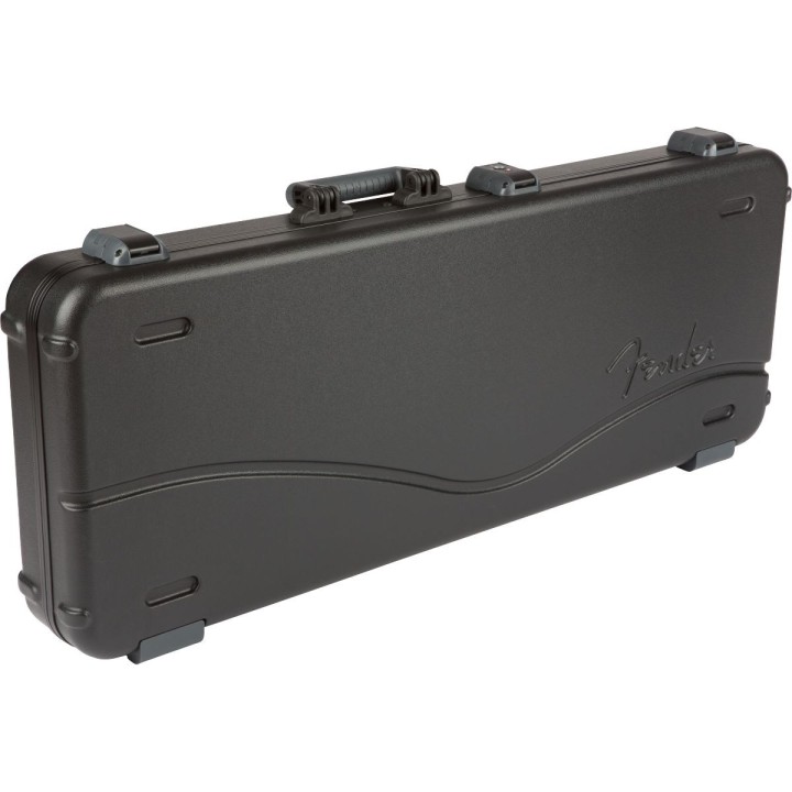 Fender Deluxe Molded Strat/Tele Case, Black, custodia rigida per chitarra elettrica