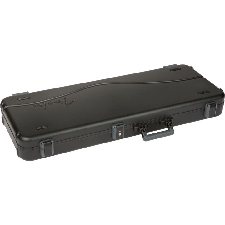 Fender Deluxe Molded Strat/Tele Case, Black, custodia rigida per chitarra elettrica