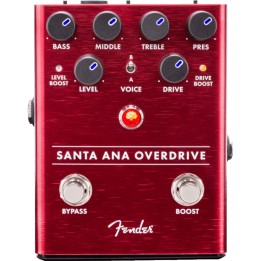 Fender Santa Ana Overdrive Pedal, pedale per chitarra effetto Overdrive