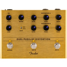 Fender Duel Pugilist Distortion, pedale per chitarra effetto distorsore
