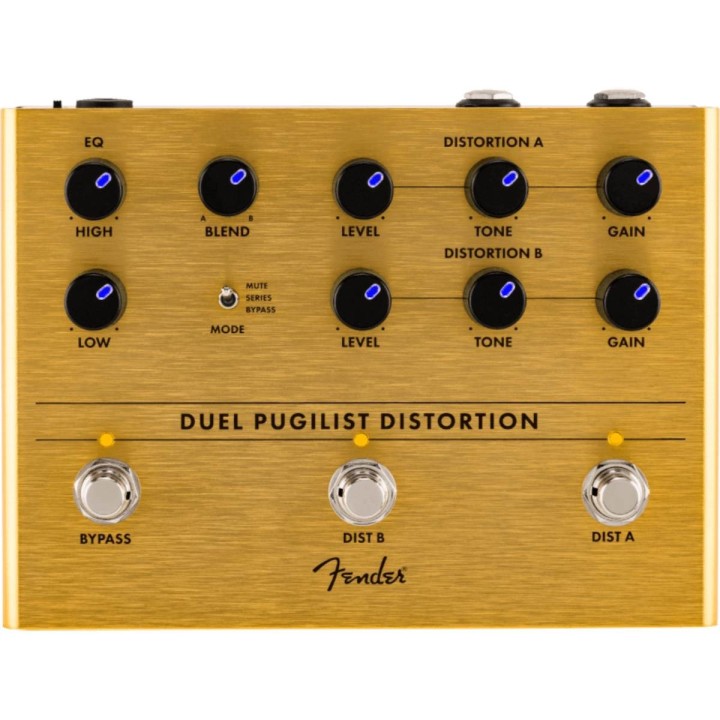 Fender Duel Pugilist Distortion, pedale per chitarra effetto distorsore