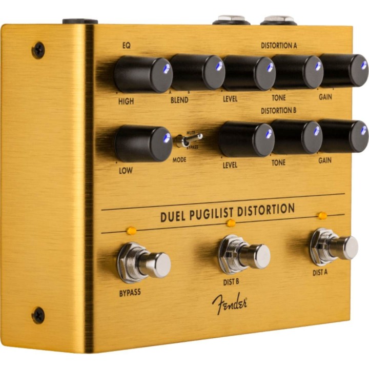 Fender Duel Pugilist Distortion, pedale per chitarra effetto distorsore