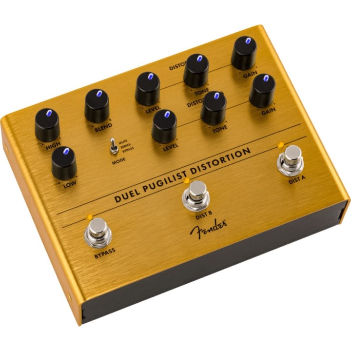 Fender Duel Pugilist Distortion, pedale per chitarra effetto distorsore