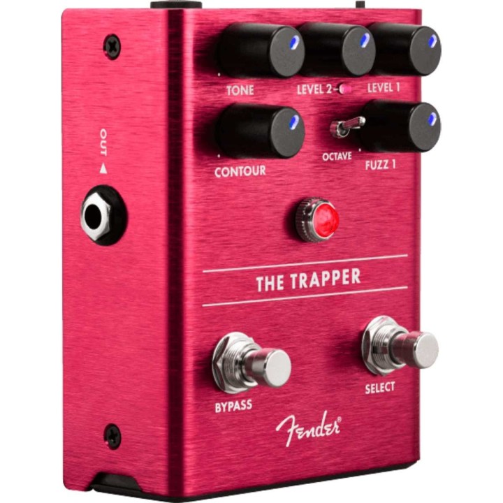 Fender The Trapper Dual Fuzz, pedale per chitarra elettrica effetto Fuzz