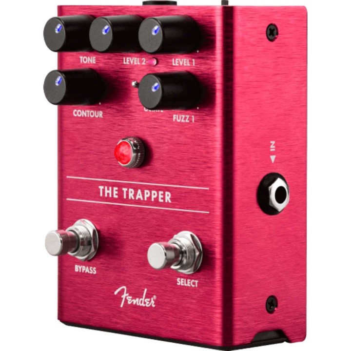 Fender The Trapper Dual Fuzz, pedale per chitarra elettrica effetto Fuzz