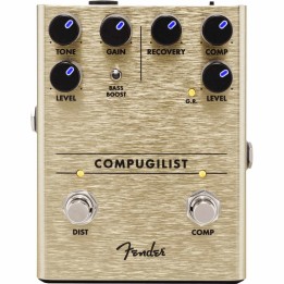 Fender Compugilist Compressor/Distortion, pedale per chitarra compressore e distorsore
