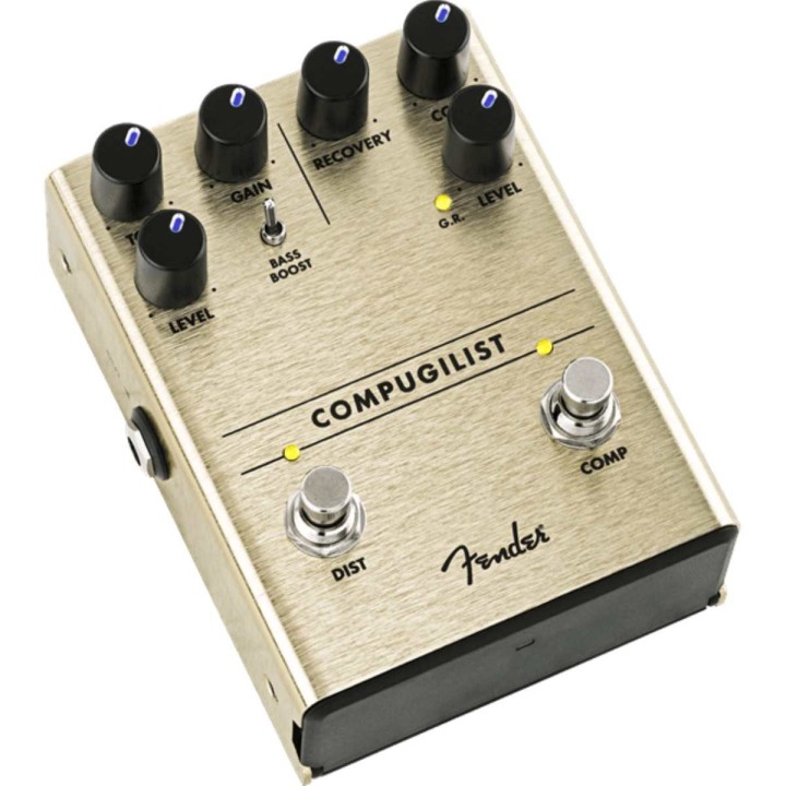 Fender Compugilist Compressor/Distortion, pedale per chitarra compressore e distorsore