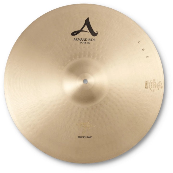 Acquista ZILDJIAN ARMAND "BEAUTIFUL BABY" RIDE 19" (CM. 48) - CON 3 RIVETTI online | Merula Strumenti Musicali