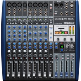 PreSonus StudioLive AR12c, Mixer analogico