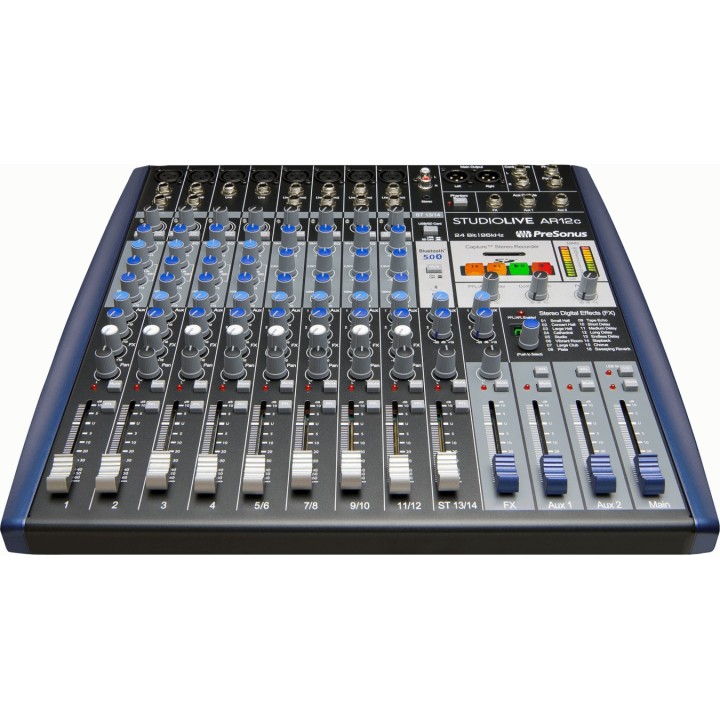PreSonus StudioLive AR12c, Mixer analogico