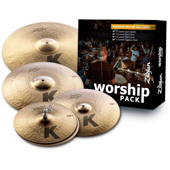 ZILDJIAN - KC0801W-K CUSTOM WORSHIP CYMBAL PACK 13800486