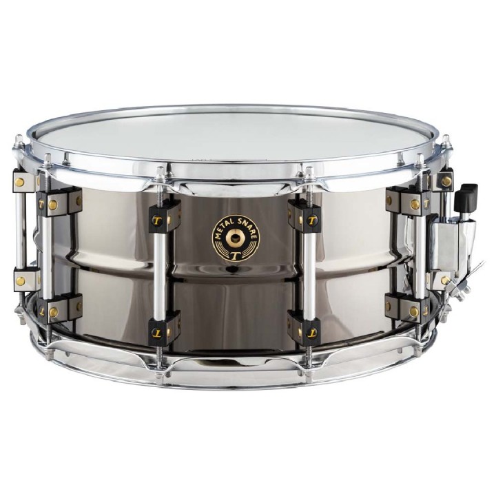 TAMBURO RULLANTE IN ACCIAIO 14"X6,5" METAL SERIES - TB SD1465BN-PX