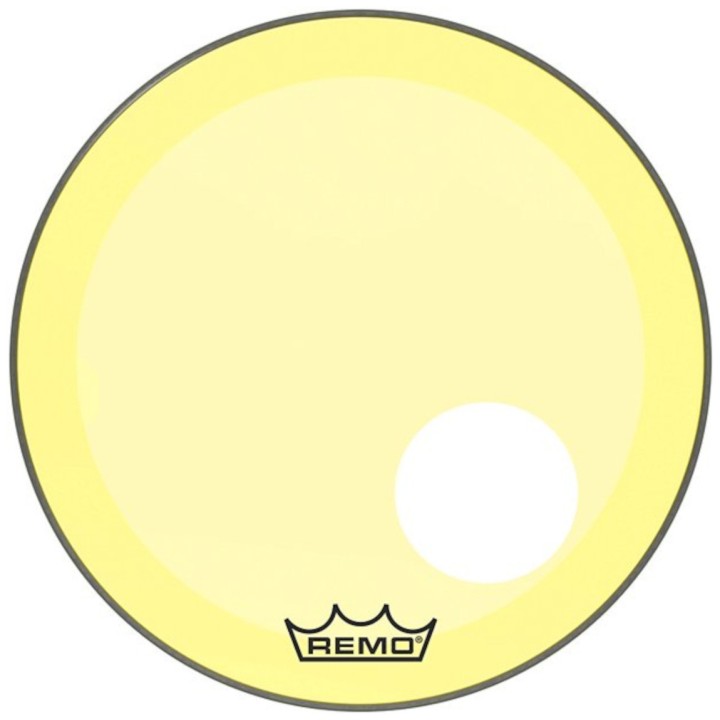 Remo - P3-1322-CT-YEO Powerstroke P3 Bass Resonant Colortone