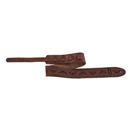 Ovation - Tracolla per chitarra Pelle Premium Chocolate
