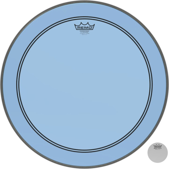 Acquista REMO P3-1320-Ct-Bu Powerstroke3 Colortone online | Merula Strumenti Musicali
