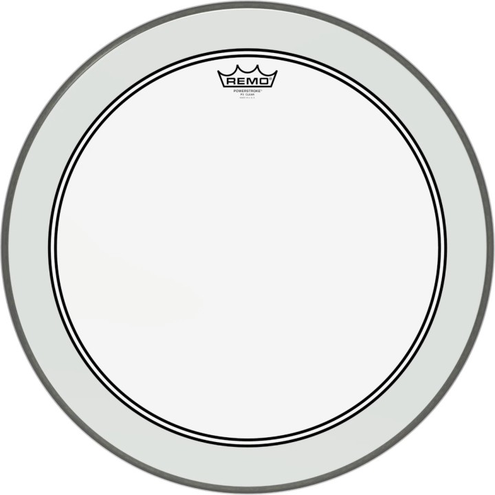 Acquista REMO Powerstroke 3 Trasparente Cassa 20" online | Merula Strumenti Musicali