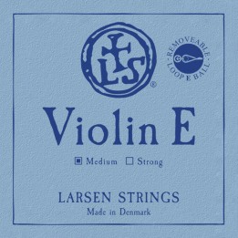LARSEN - Violino Mi Acciaio Carbonio Con Pallino Removibile   