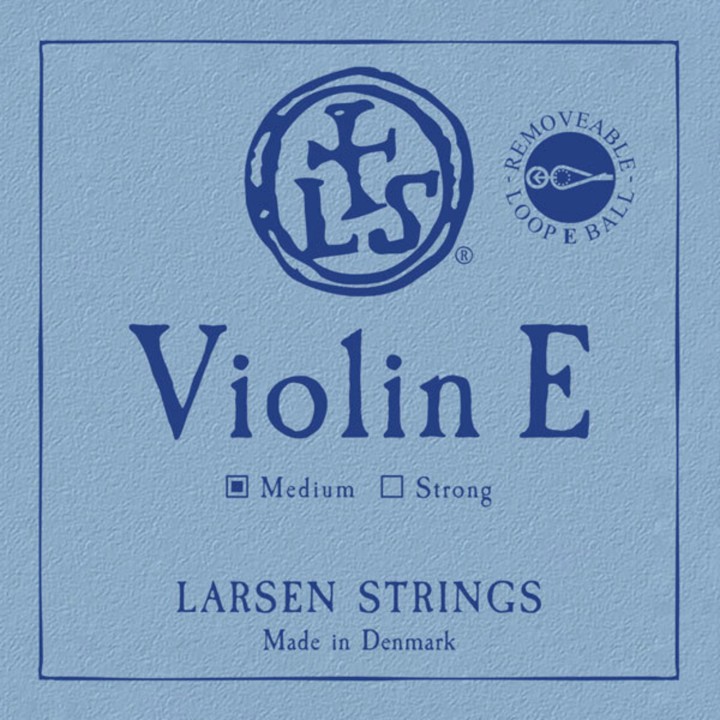 LARSEN - Violino Mi Acciaio Carbonio Con Pallino Removibile   