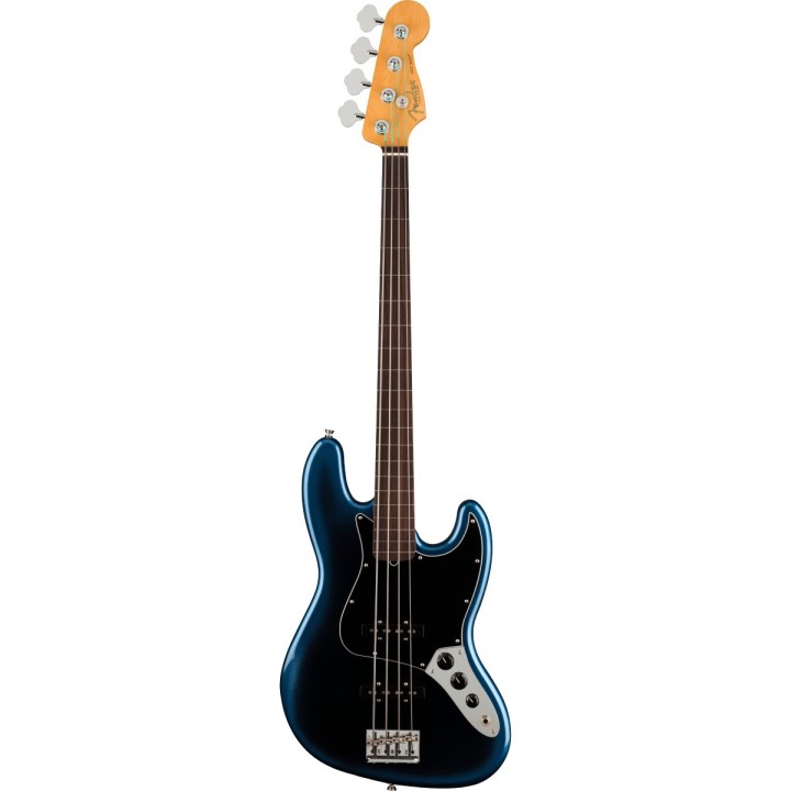 Fender American Professional II Jazz Bass Fretless, RW DK NIT, Basso elettrico
