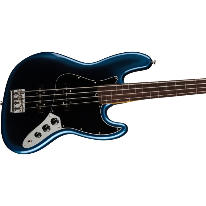 Fender American Professional II Jazz Bass Fretless, RW DK NIT, Basso elettrico