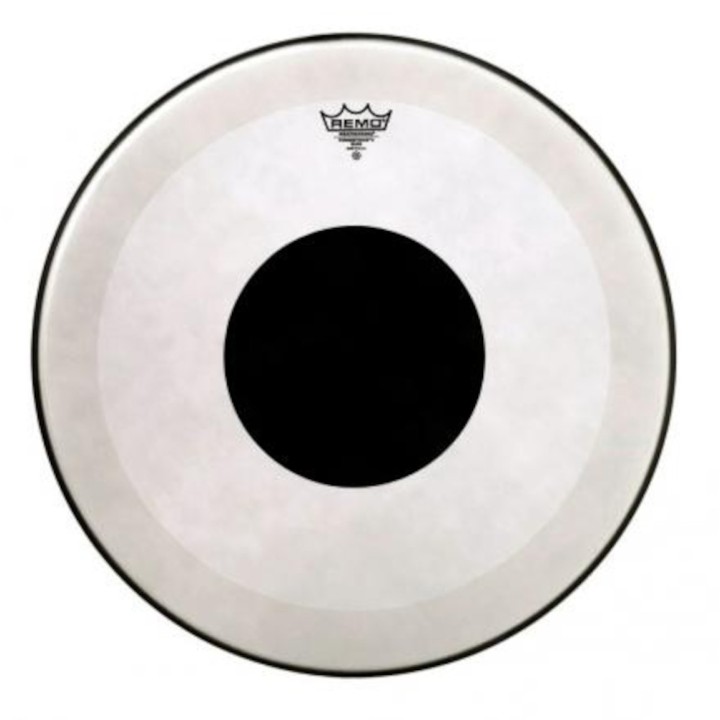 Remo - P3-1320-10 Powerstroke 3 Clear Top Black Dot