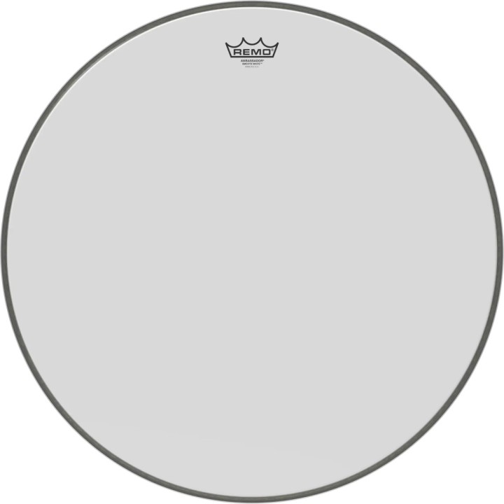 Acquista REMO Ambassador Smooth White Cassa 24" - Br-1224-00 online | Merula Strumenti Musicali