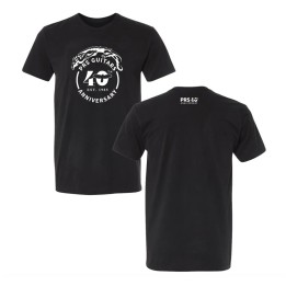 Acquista PRS 40TH ANNIVERSARY TEE BLACK L online | Merula Strumenti Musicali
