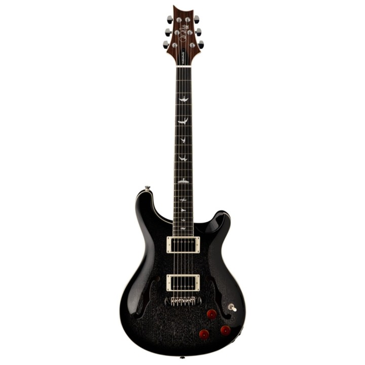 Prs SE Hollowbody Standard Piezo Dog Hair Smokeburst - Chitarra elettrica hollow body