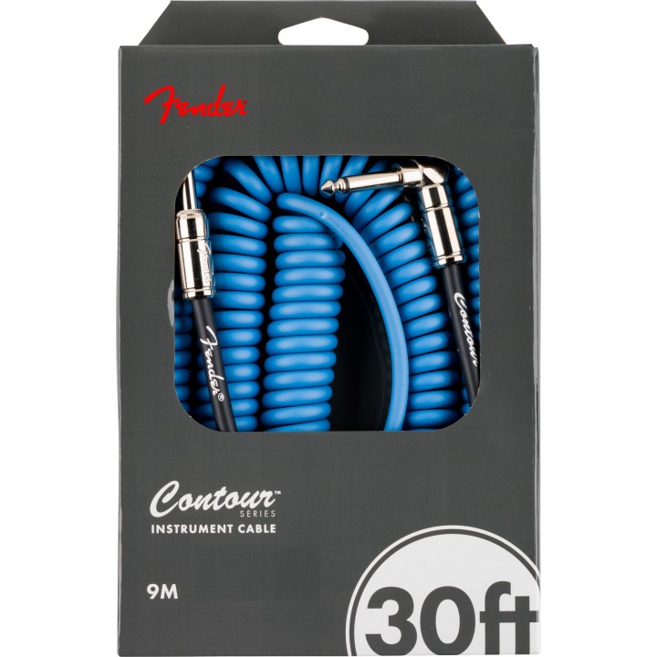 Fender - 0990573002 Contour 30' coil cable, lpb