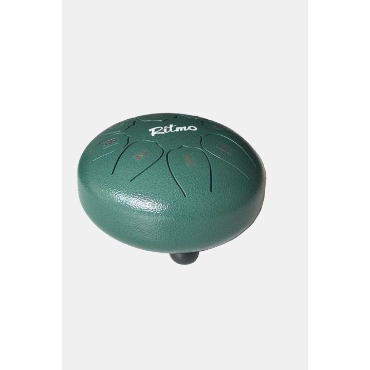 Acquista KELLER TD8GR TONGUE DRUM VERDE 8 NOTE 6" CON CUSTODIA online | Merula Strumenti Musicali