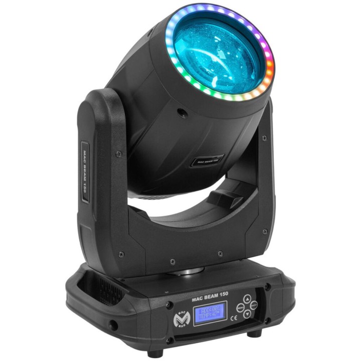 Mac Mah - Mac Beam 150 Set, Set di 2 teste mobili a LED
