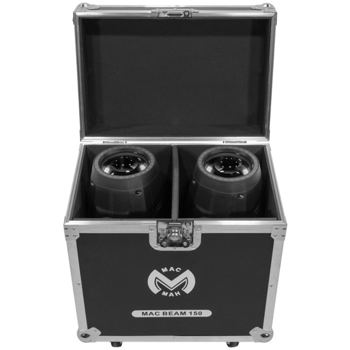 Mac Mah - Mac Beam 150 Set, Set di 2 teste mobili a LED