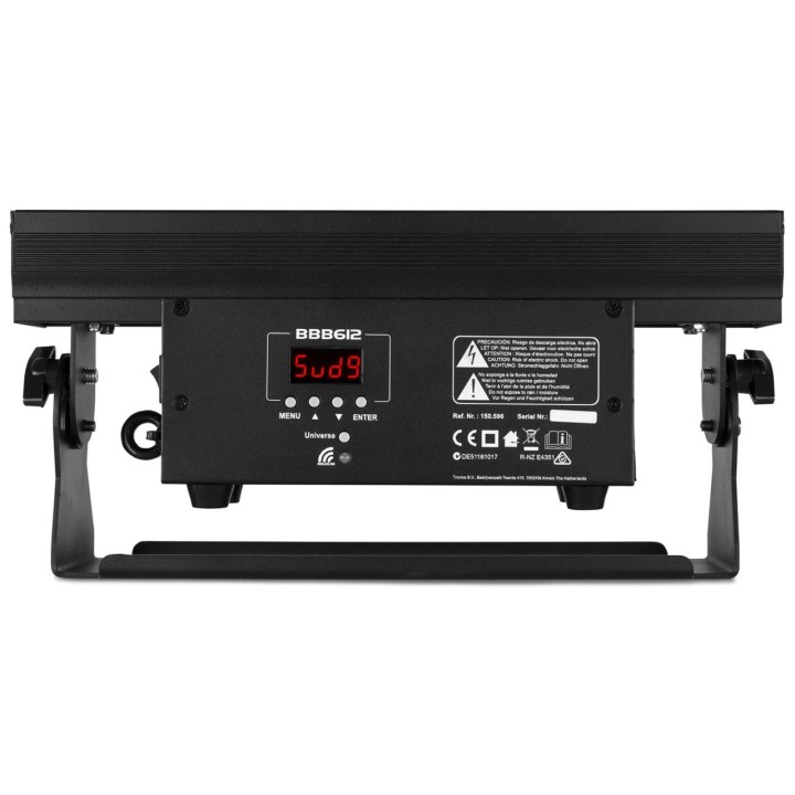 Beamz - BBB612 Led Bar 6x12w 6in1 Libatt