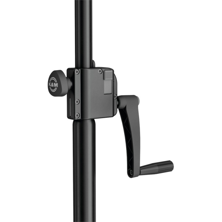 Acquista KONIG & MEYER 24740-000-55 WIND-UP STAND 4000 BLACK online | Merula Strumenti Musicali